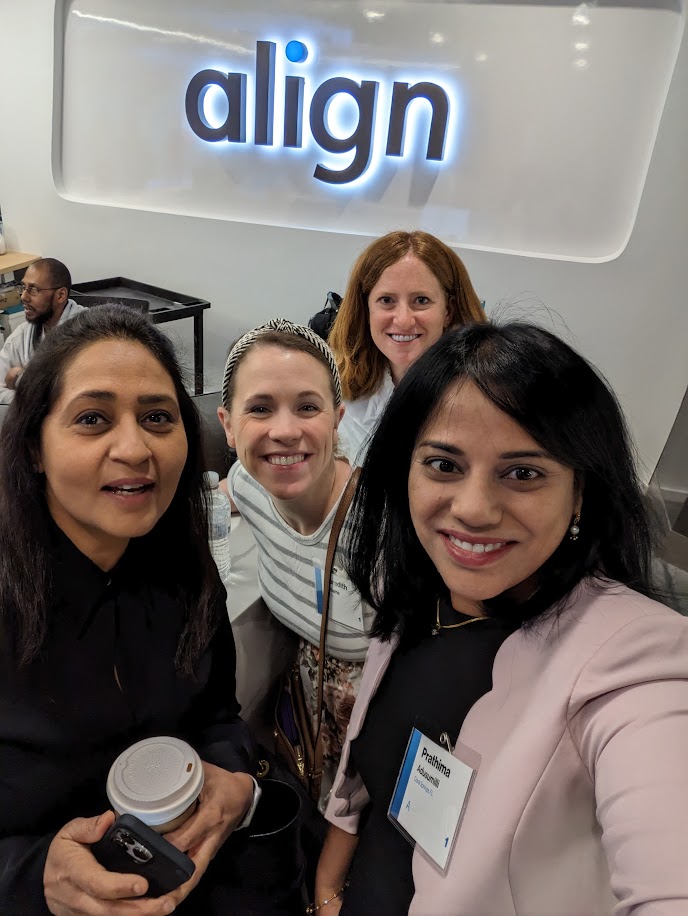 Team photo at Align event